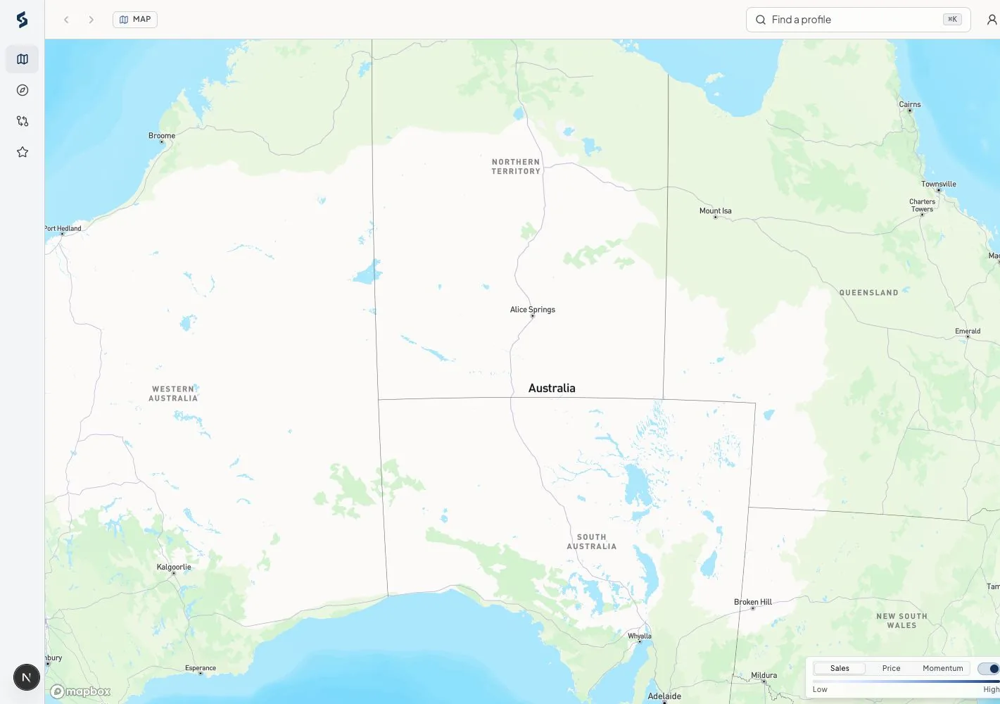 Agency profile territory detail